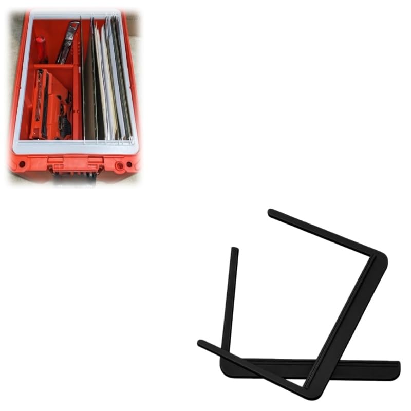 Black Compact Hanging File Folder Organizer I53817