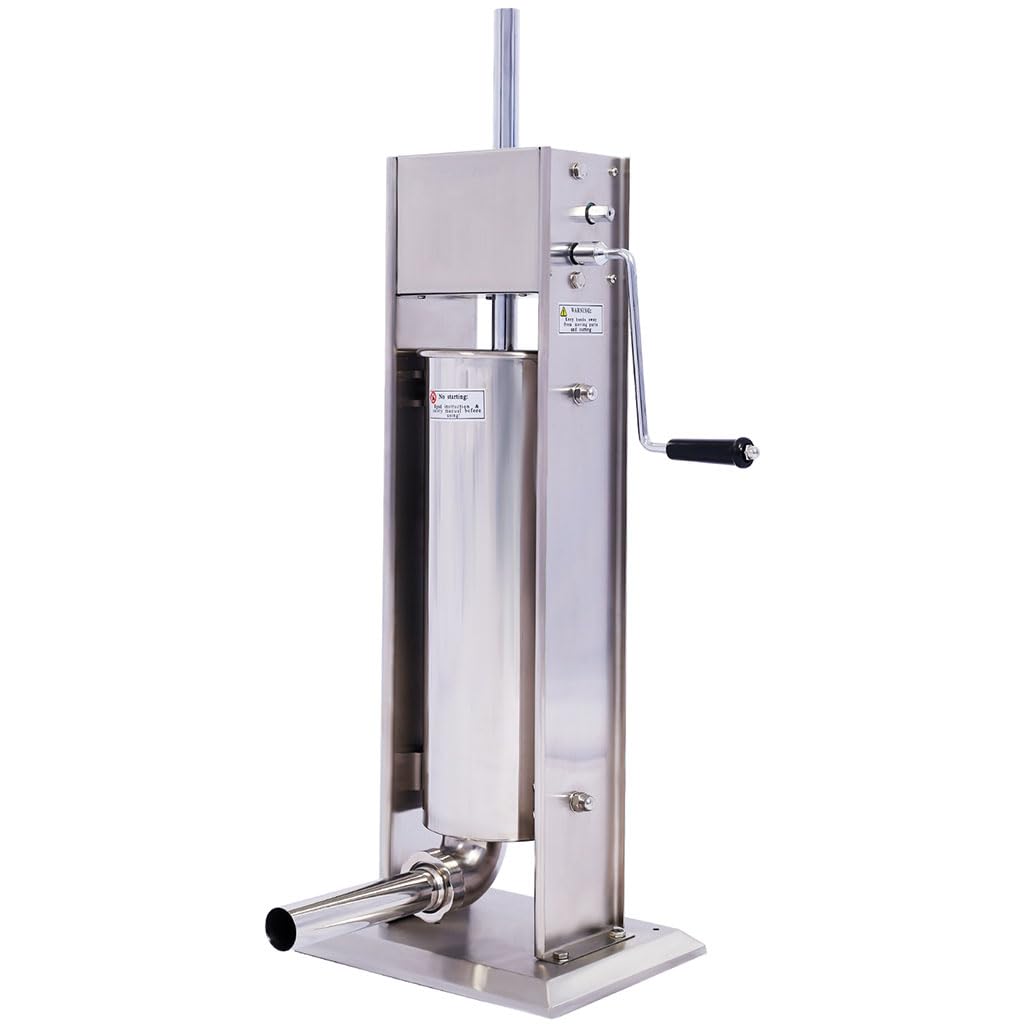 7L Stainless Steel Manual Vertical Sausage Stuffer V91397