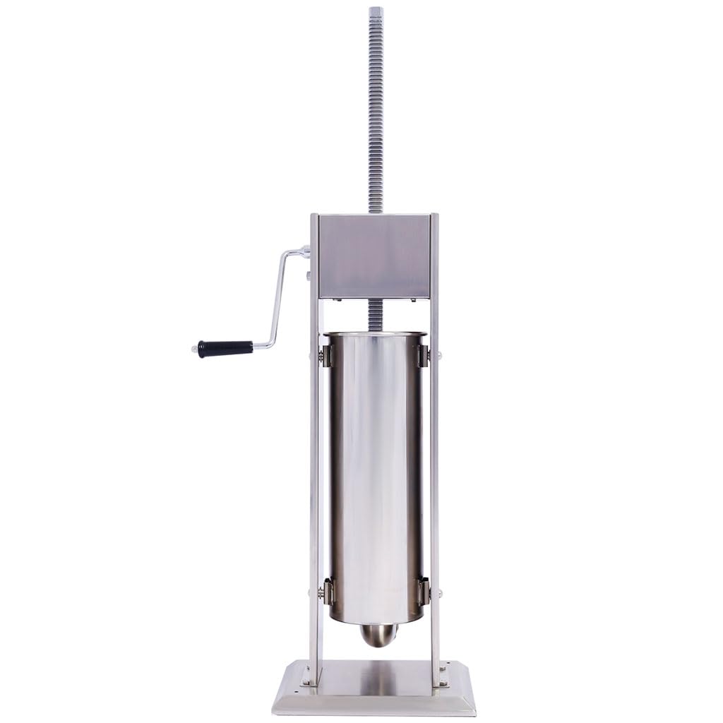 7L Stainless Steel Manual Vertical Sausage Stuffer V91397