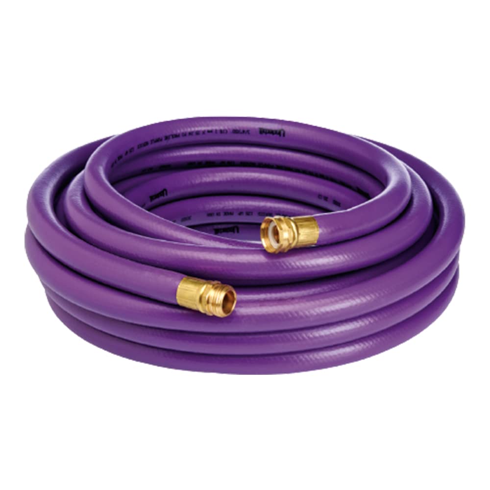 Purple 100 ft Lightweight Flexible Anti-Kink Garden Water Hose ¾ Inch 500 psi A257