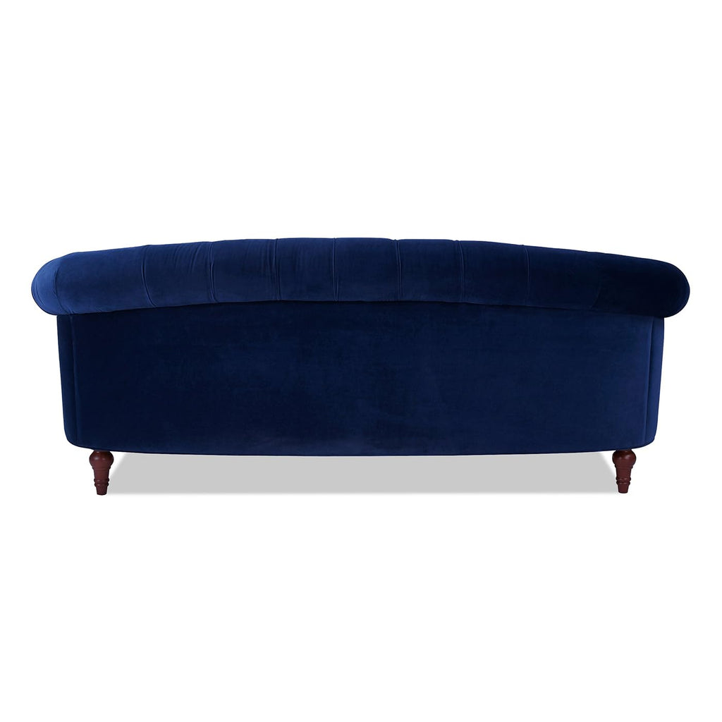 Navy Blue Velvet Tufted Sofa G759