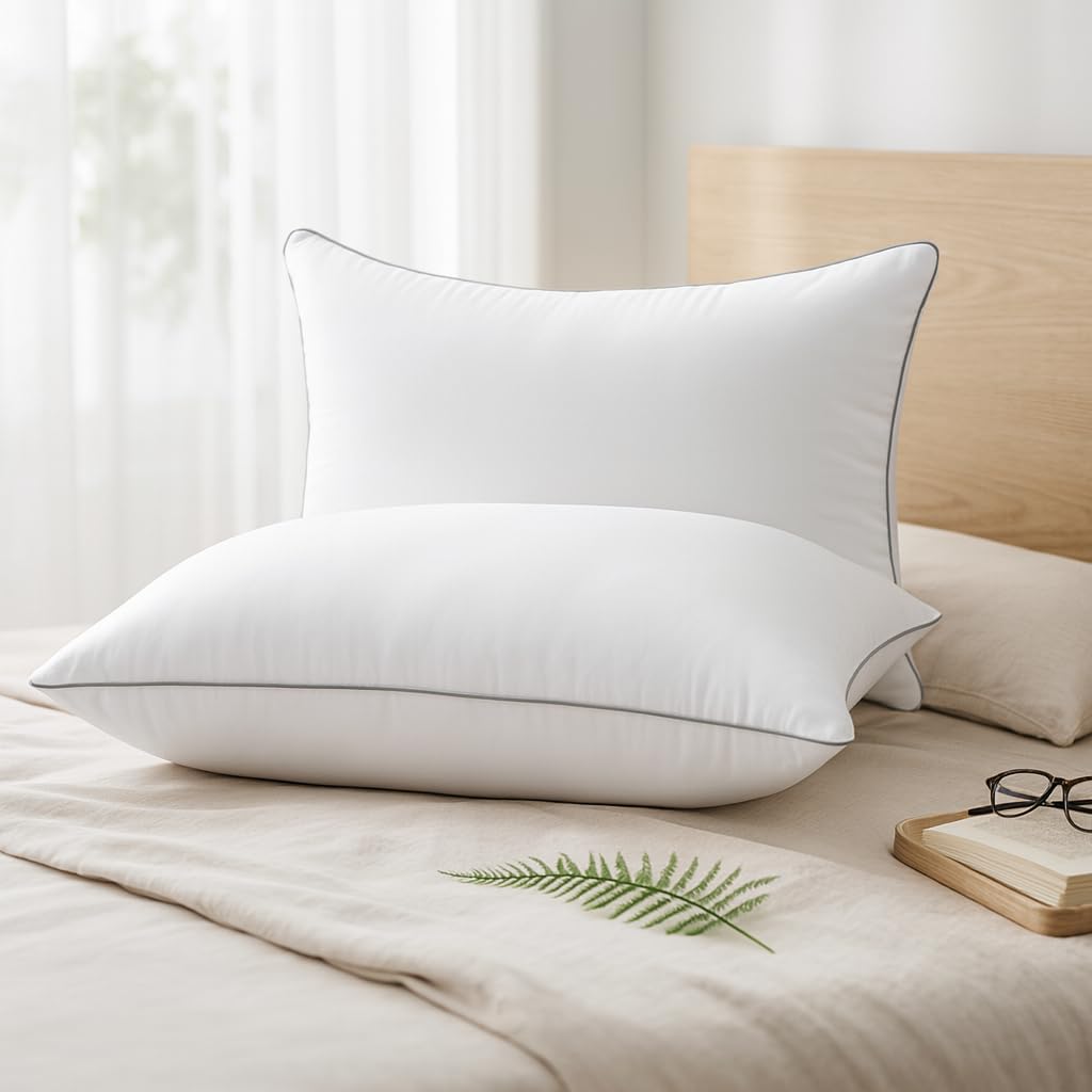 King Size Set of 2 Down Alternative Pillows K4674