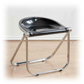 Black Acrylic Folding Chair M991444