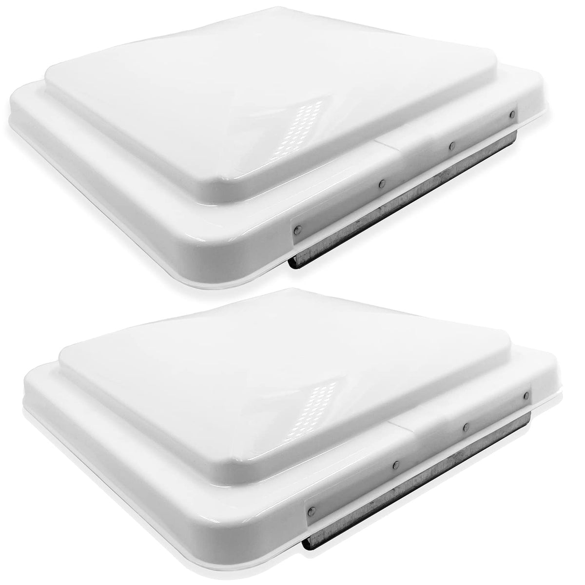 14" x 14" RV Roof Vent Lid Cover 2 Pack Impact-Resistant Z49702