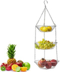3 Tier Hanging Fruit Vegetable Basket W663609