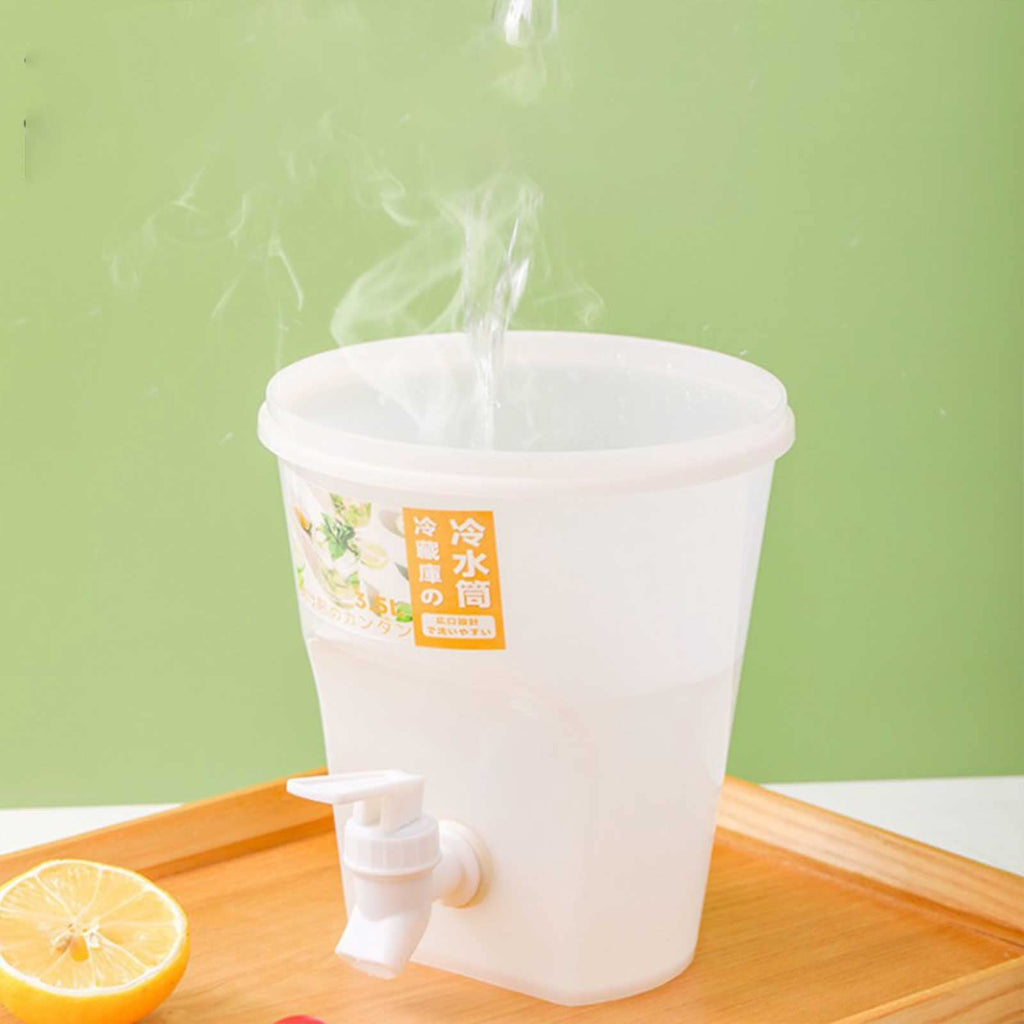 3.5L Plastic Water Dispenser with Lids & Faucet J8749