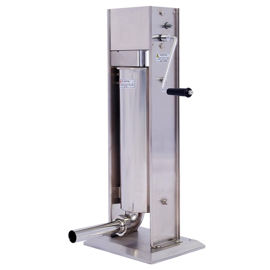 7L Stainless Steel Manual Vertical Sausage Stuffer V91397