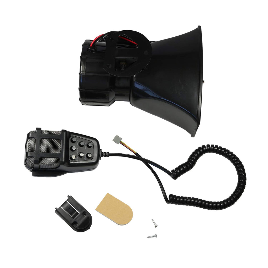 7 Tone 100W 12V Car Siren Horn with Microphone C25925