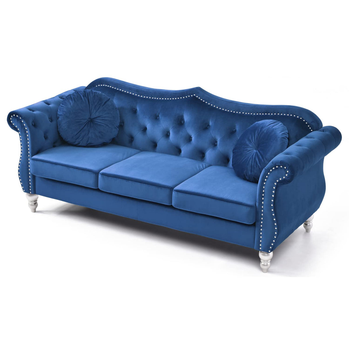 Velvet Sectional Sofa Q506984