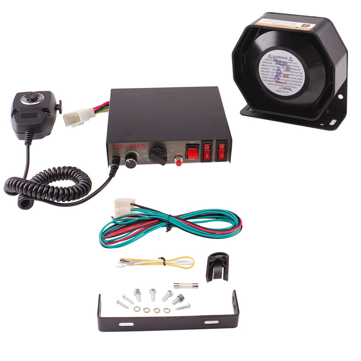 PA Speaker with Mic 12V I99033