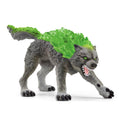 6" Stone Wolf Figurine Fantasy Animal Figure F6457