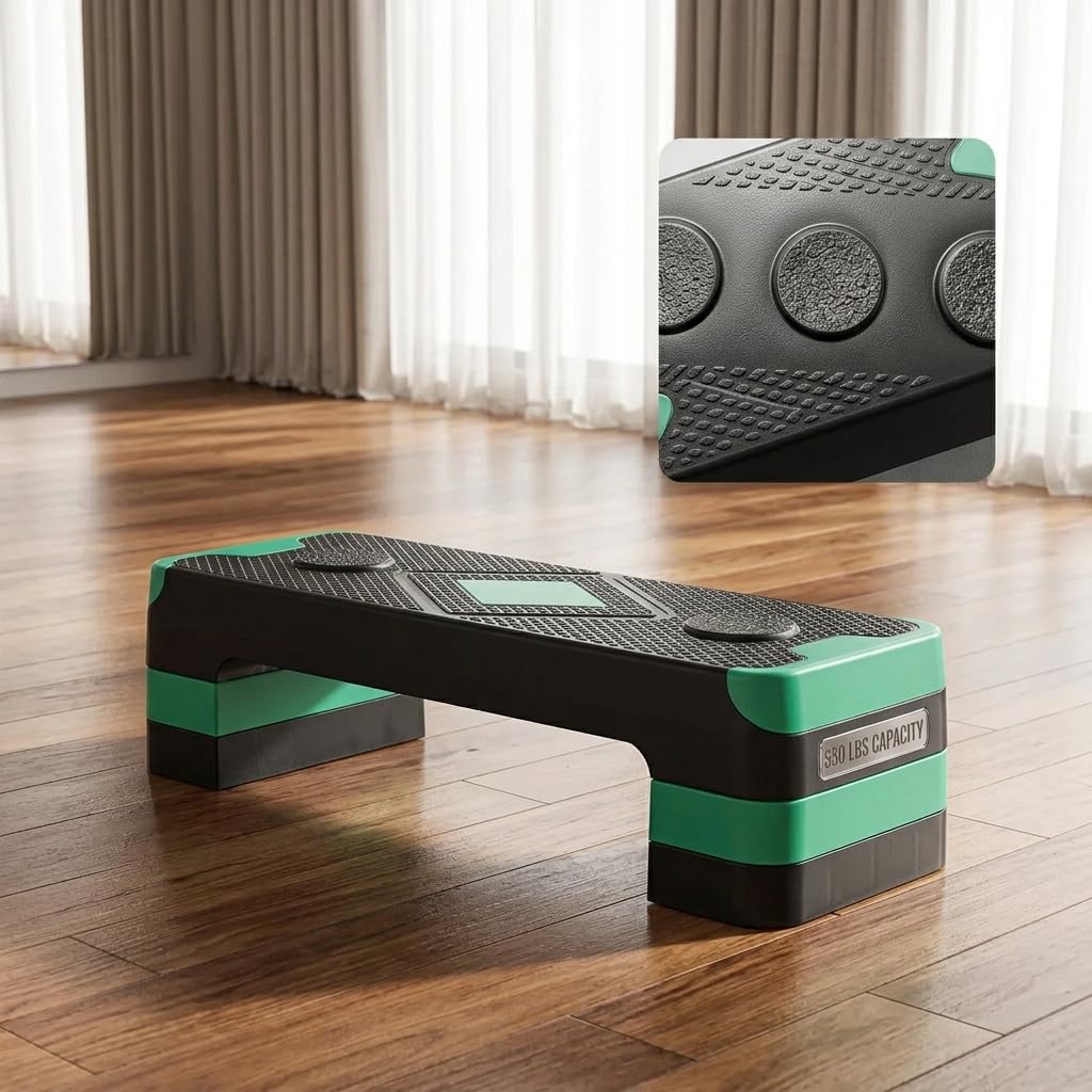 Adjustable Non-Slip Aerobic Step Platform K771