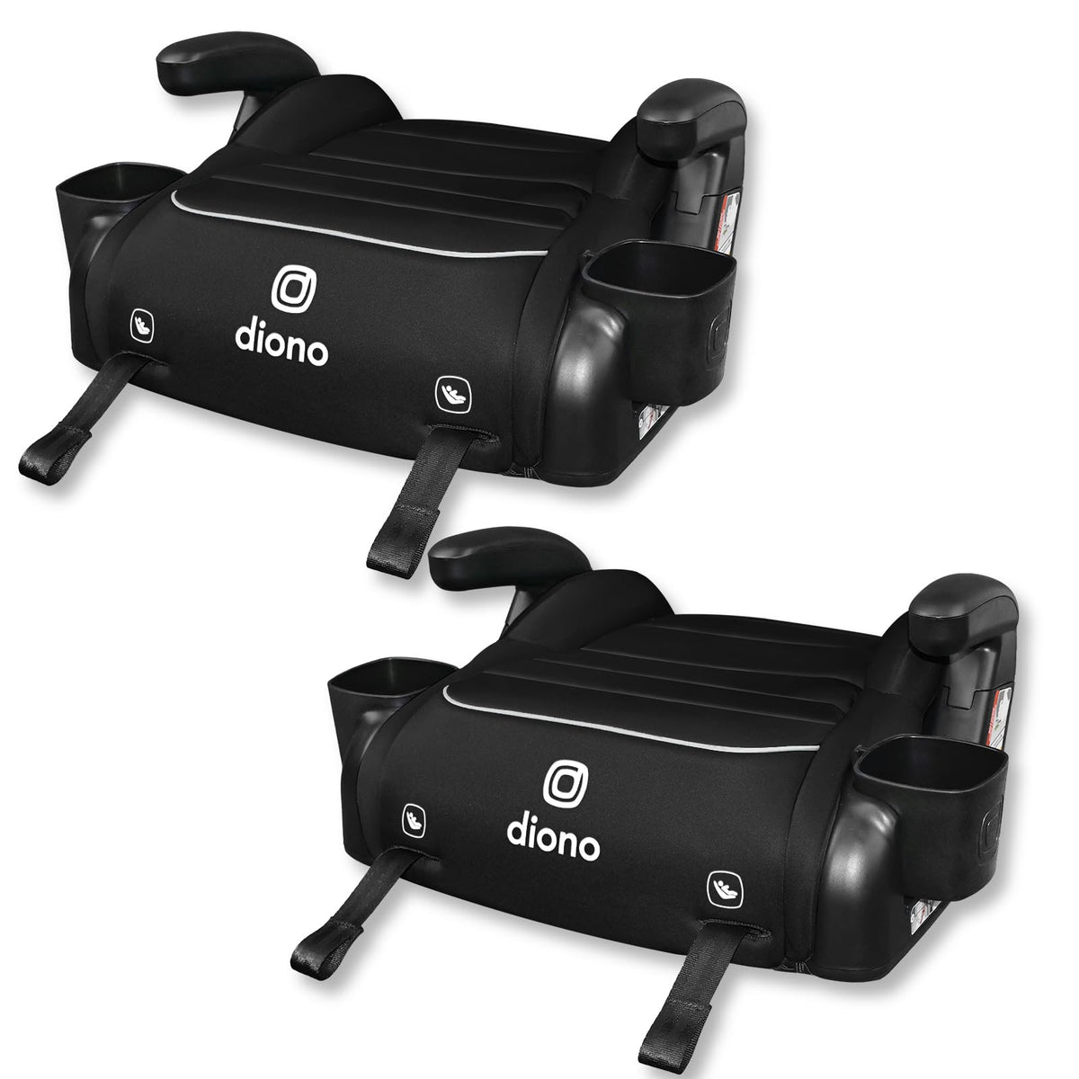 Black Backless Booster, Pack of 2 I217880