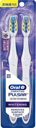 Battery Electric Toothbrushes 2 Count Soft Q921662