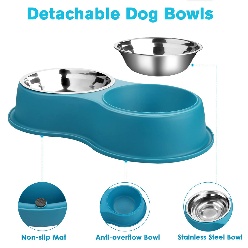 Stainless Steel Non-Slip Dog Bowls I380