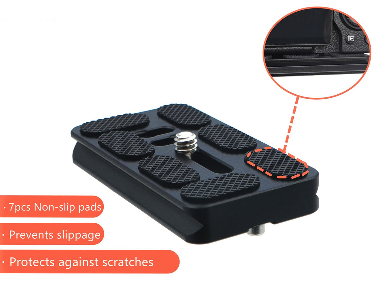 70mm Aluminum Quick Release Plate with 1/4" Screw T531684