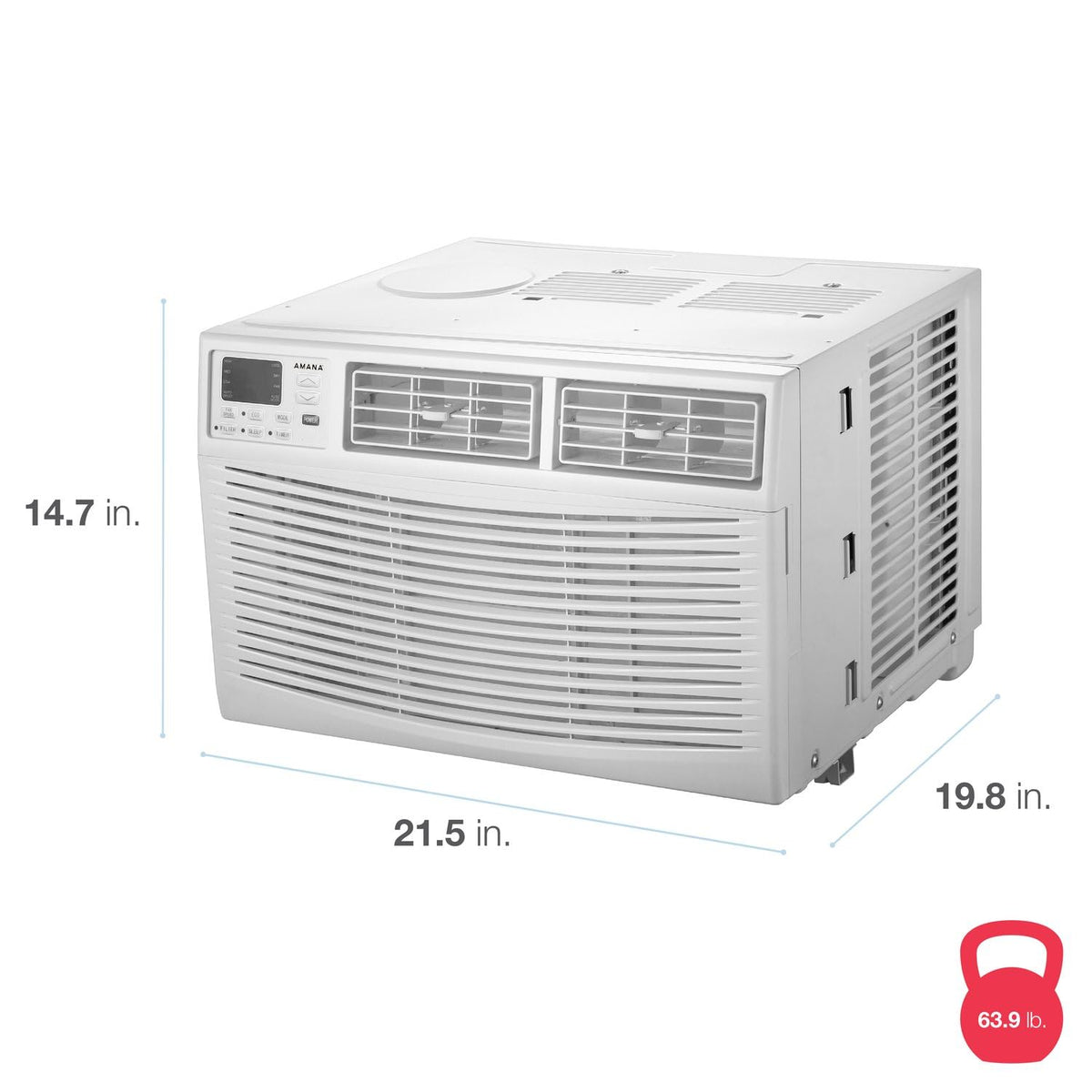 10,000 BTU White Window Air Conditioner S751