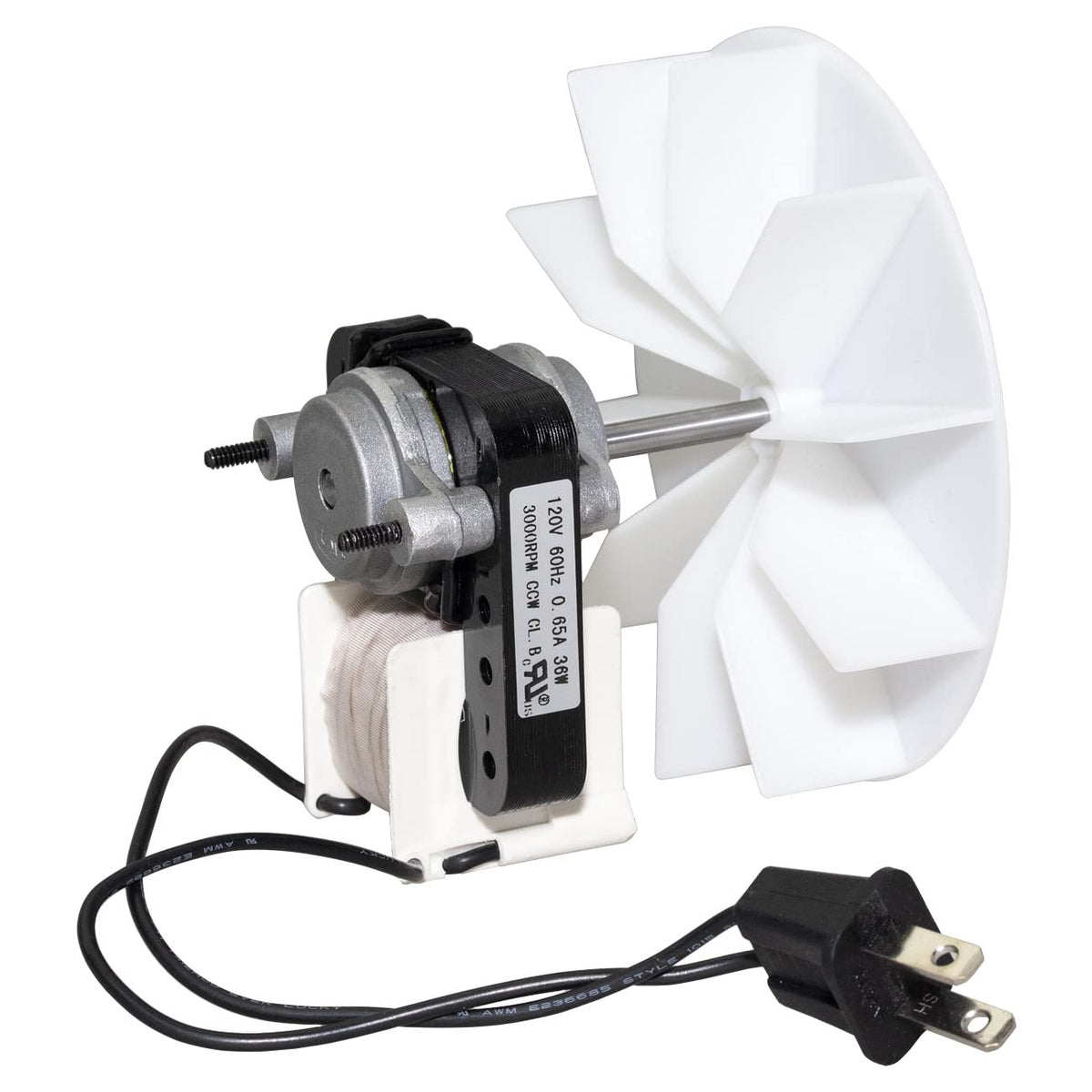 Bathroom Vent Exhaust Fan Motor Replacement Kit 50CFM 120V S705