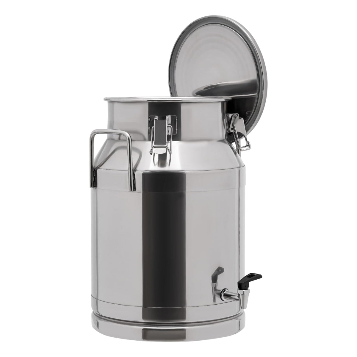 30L Stainless Steel Milk Can with Handle Sealed Lid and Faucet Q52041