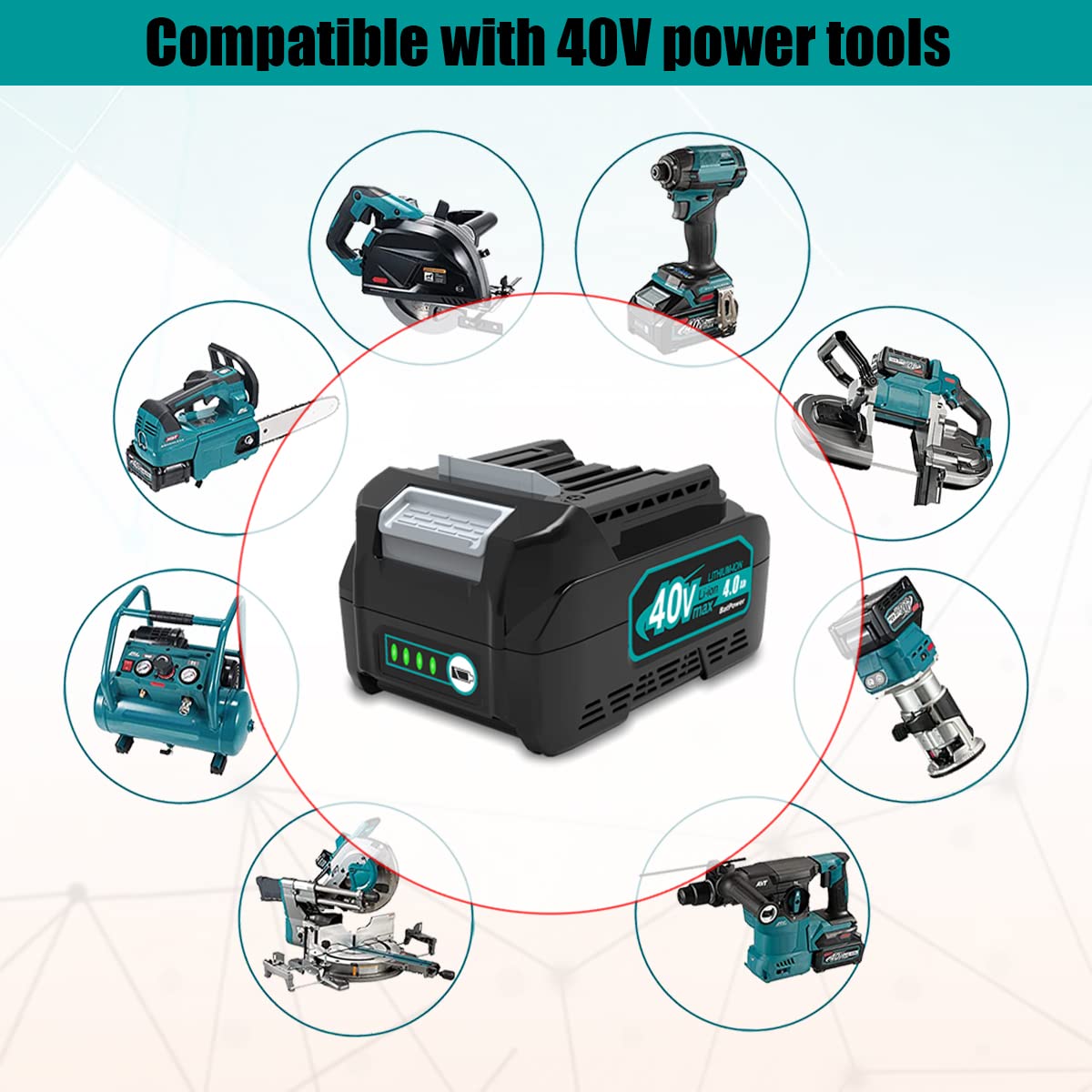 40V 4.0Ah Battery H2813