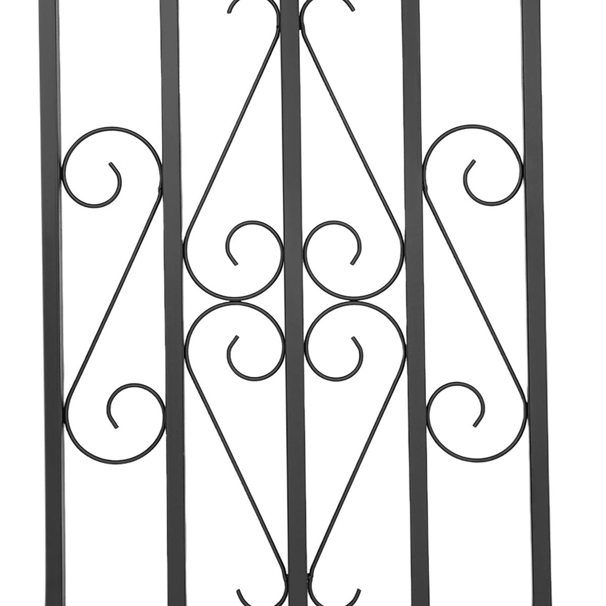 Black 24 x 36 Inch 2PCS Heavy Duty Window Security Bars X822