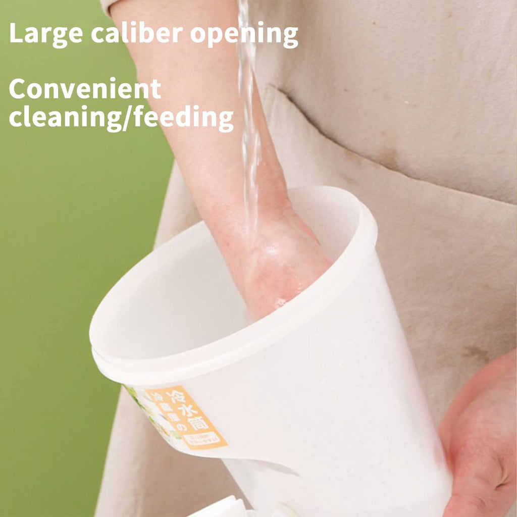3.5L Plastic Water Dispenser with Lids & Faucet J8749
