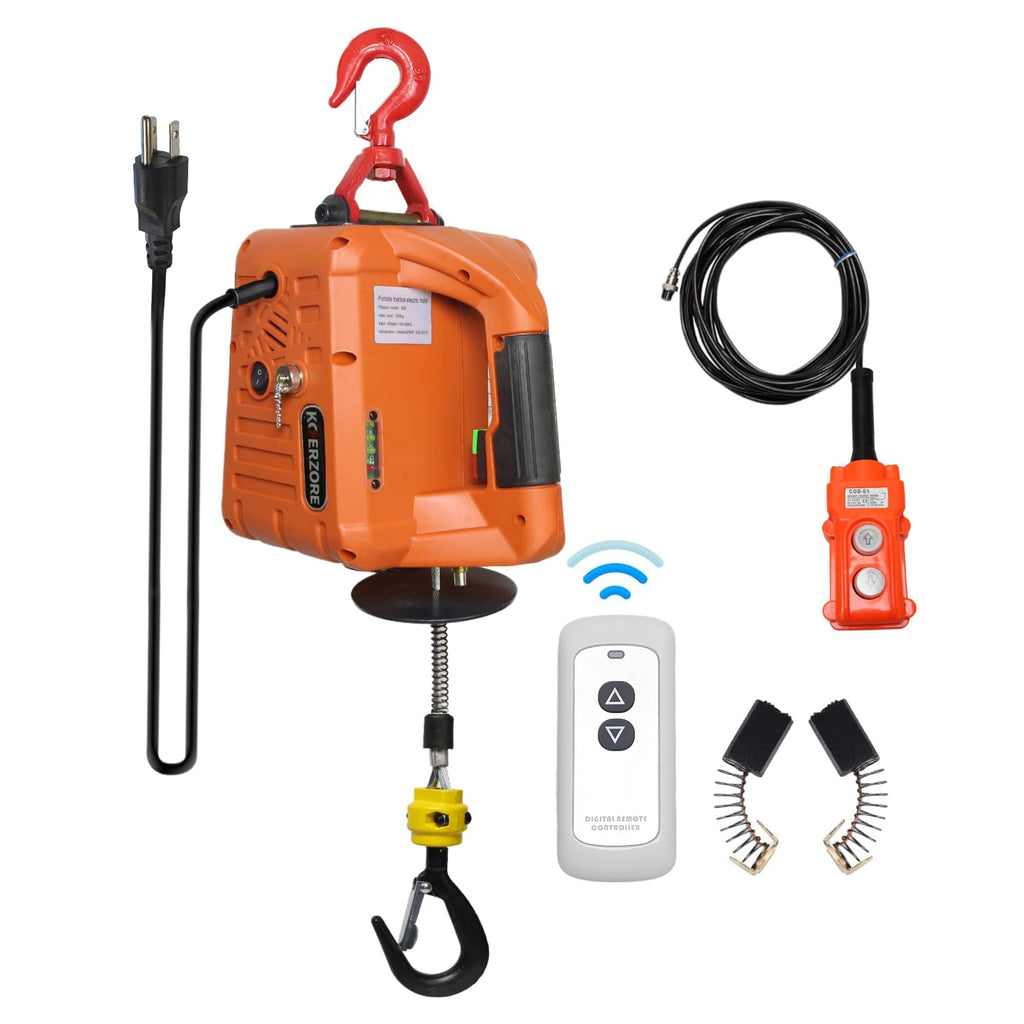 Electric Hoist Winch 1100Lbs Capacity I6802