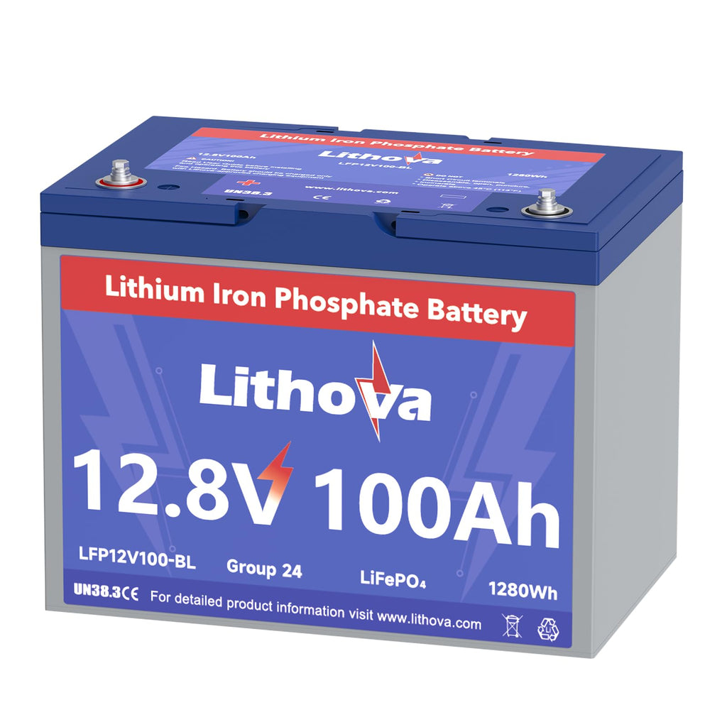 12V 100Ah LiFePO4 Deep Cycle Battery I300