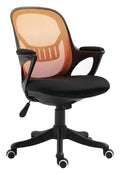 Orange Mesh Swivel Office Chair G321