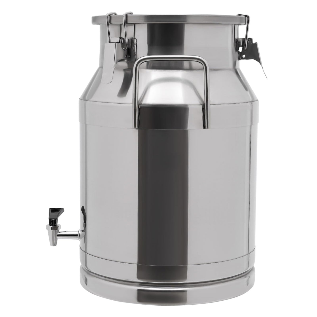 30L Stainless Steel Milk Can with Handle Sealed Lid and Faucet Q52041