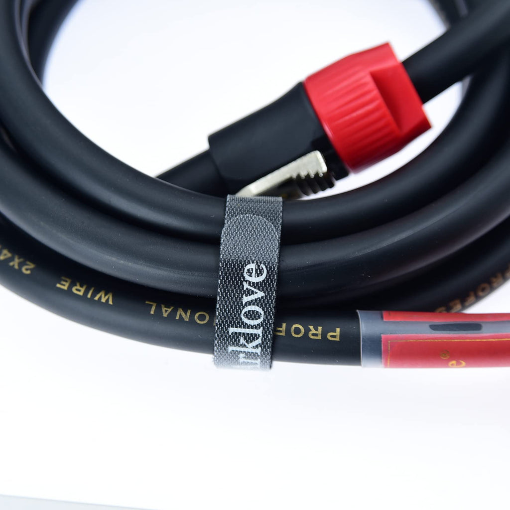 Heavy Duty 2Pack Speakon to Speakon Male Speaker Wire Cable 12awg 15ft A187642