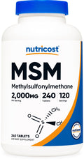 MSM Tablets 2000mg 240 Tablets Z66357