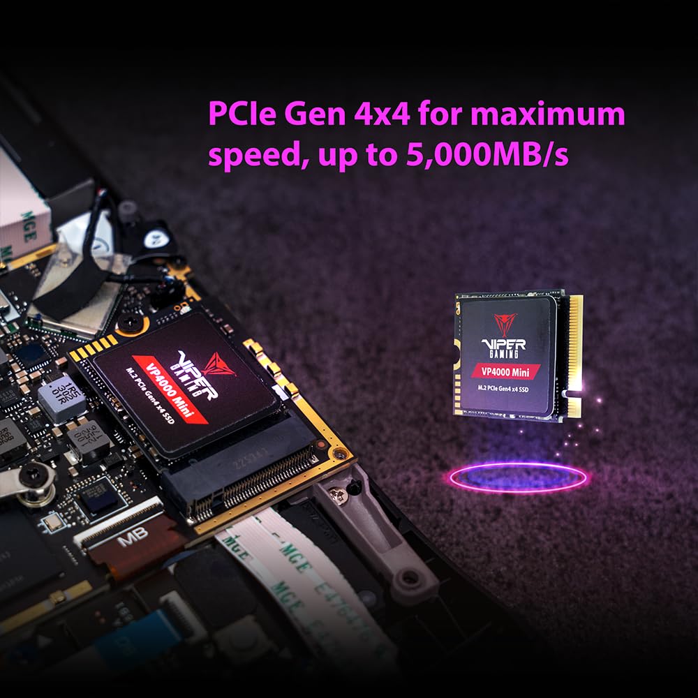 500GB PCIe Gen4 x4 M.2 2230 SSD I647