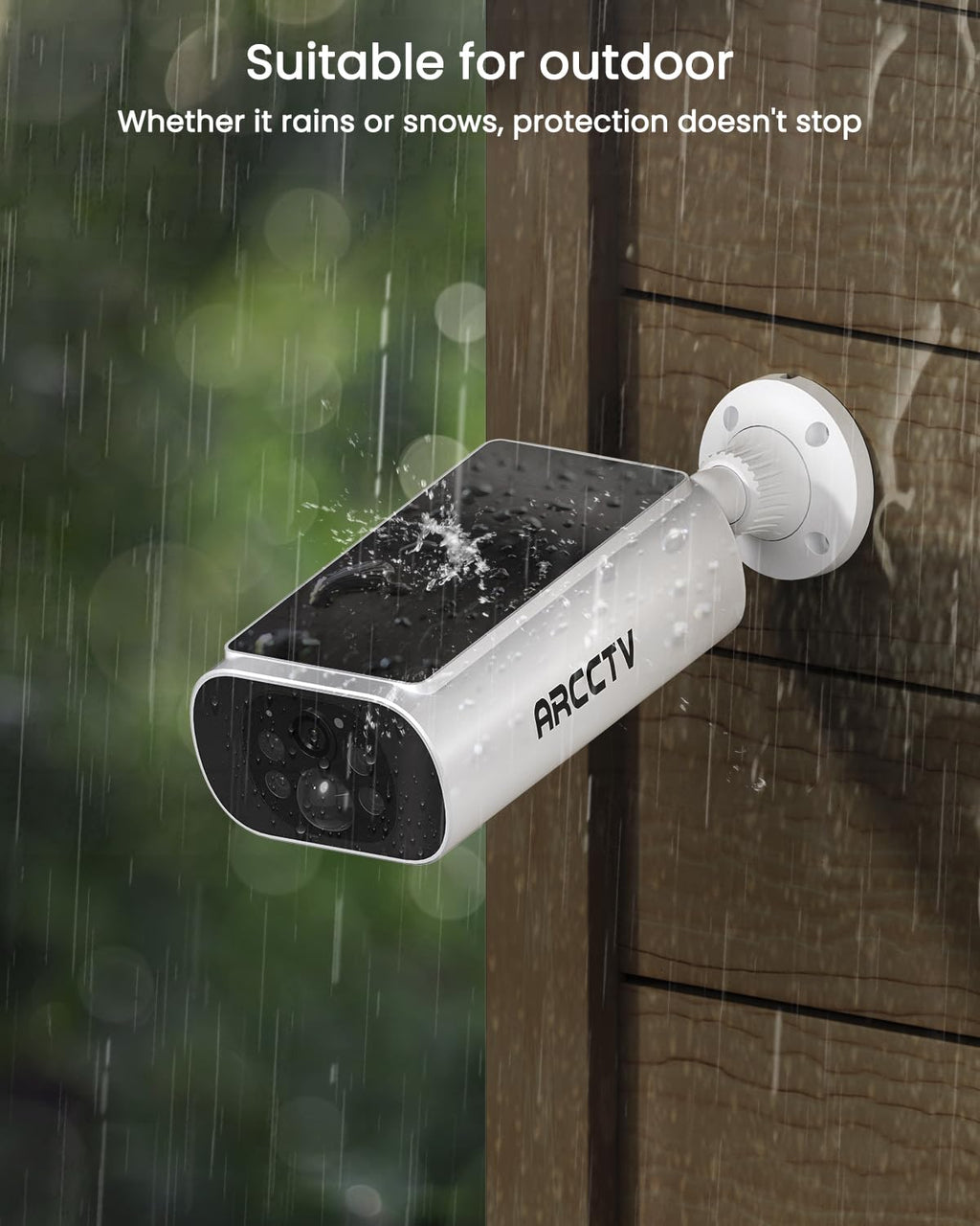 Solar Security Cameras Wireless Outdoor 4MP 2.5K HD E49217