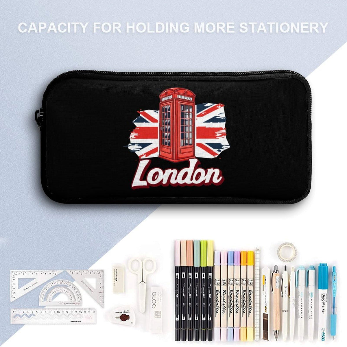 Backpack with Lunch Box Pencil Case D6640