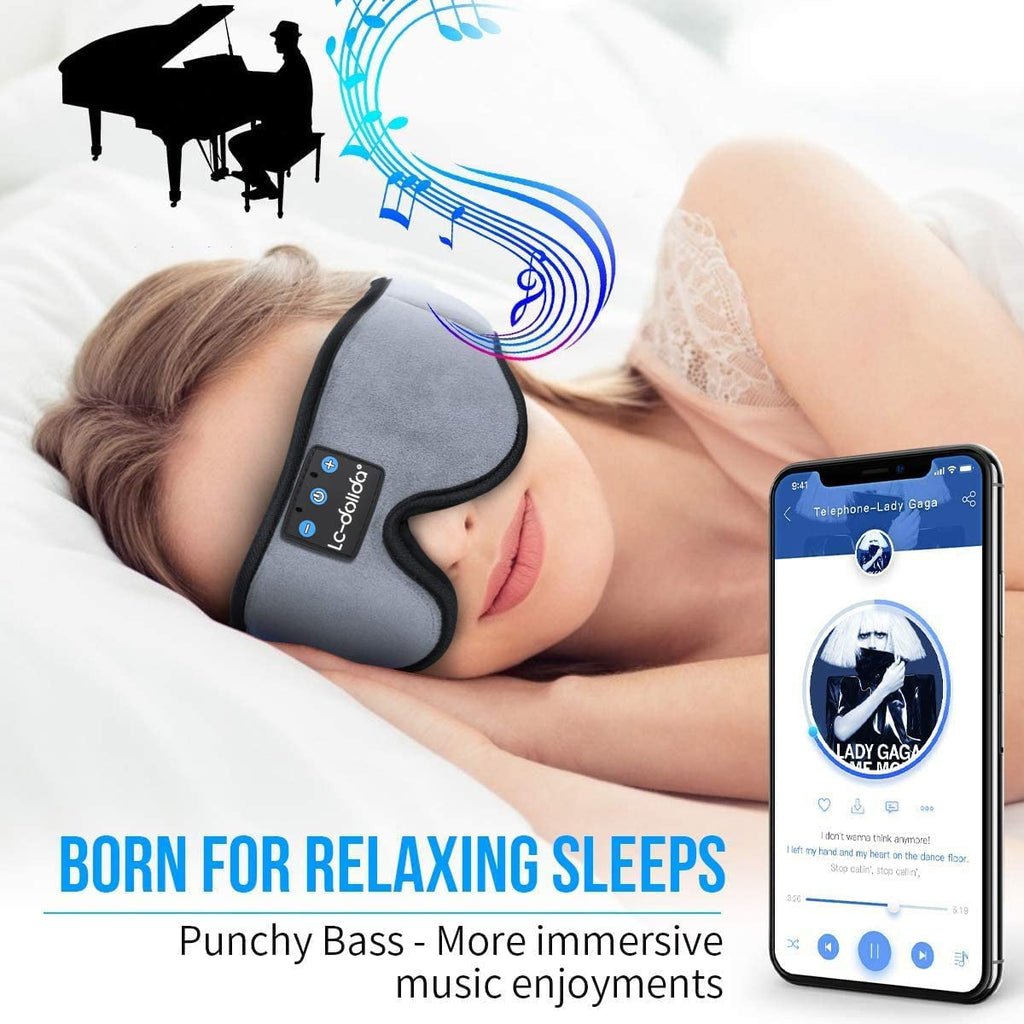 Sleep Mask with Bluetooth Headphones Cotton S327