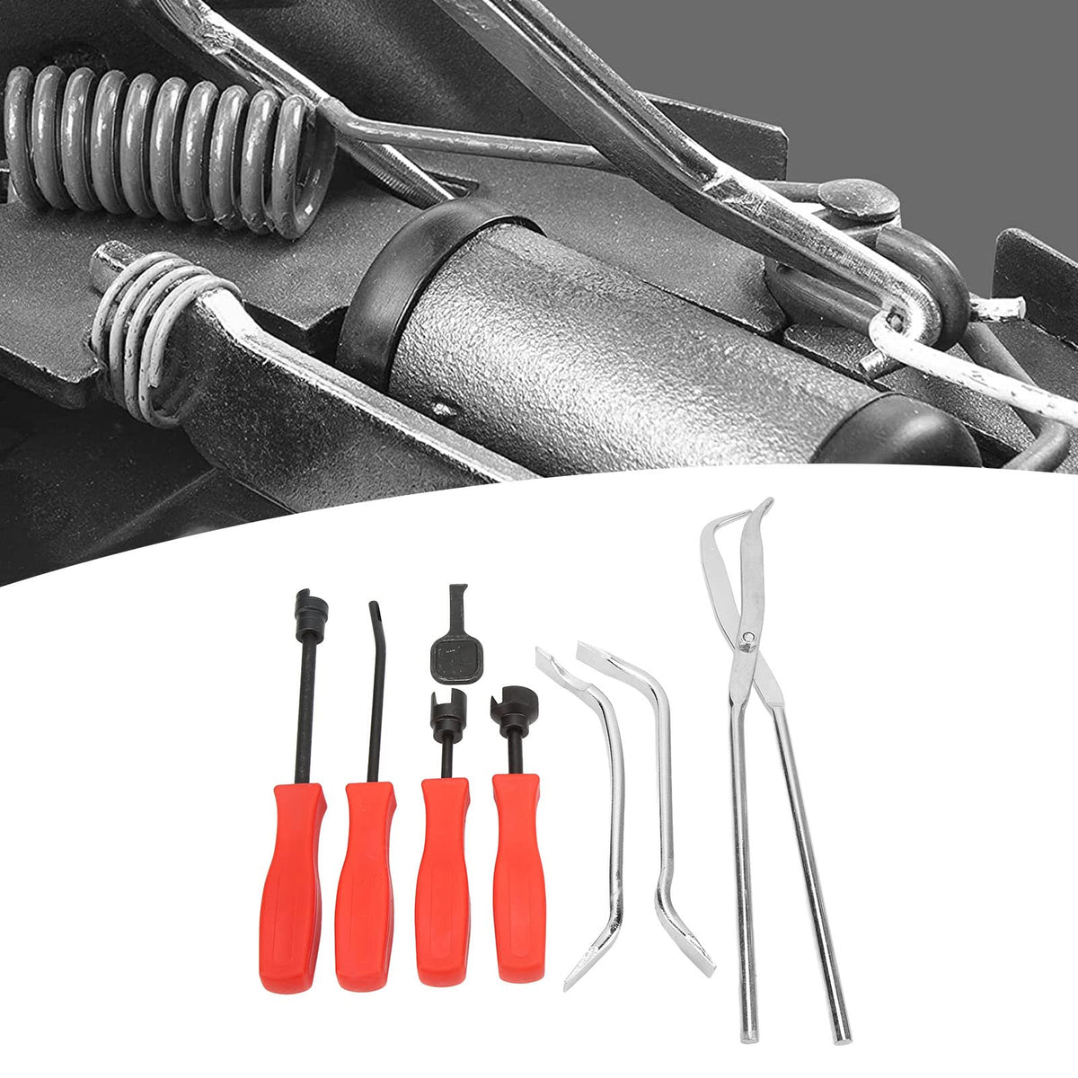 8 Pcs Drum Brake Tool Kit with Storage Box M98630