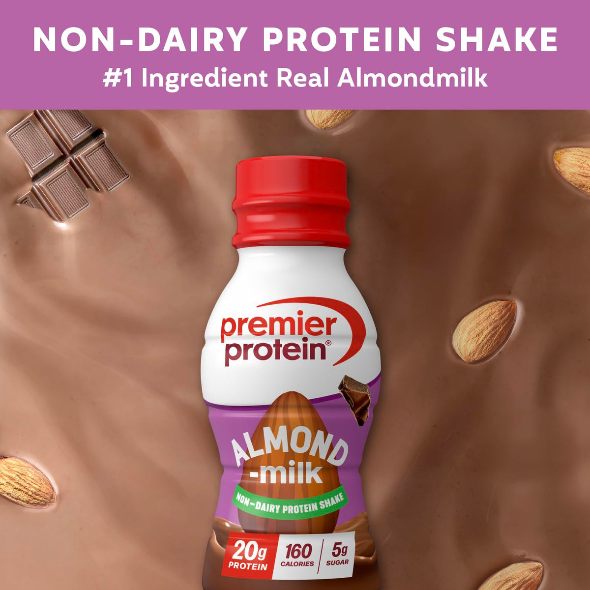Chocolate Almondmilk Protein Shake 12 Pack V663