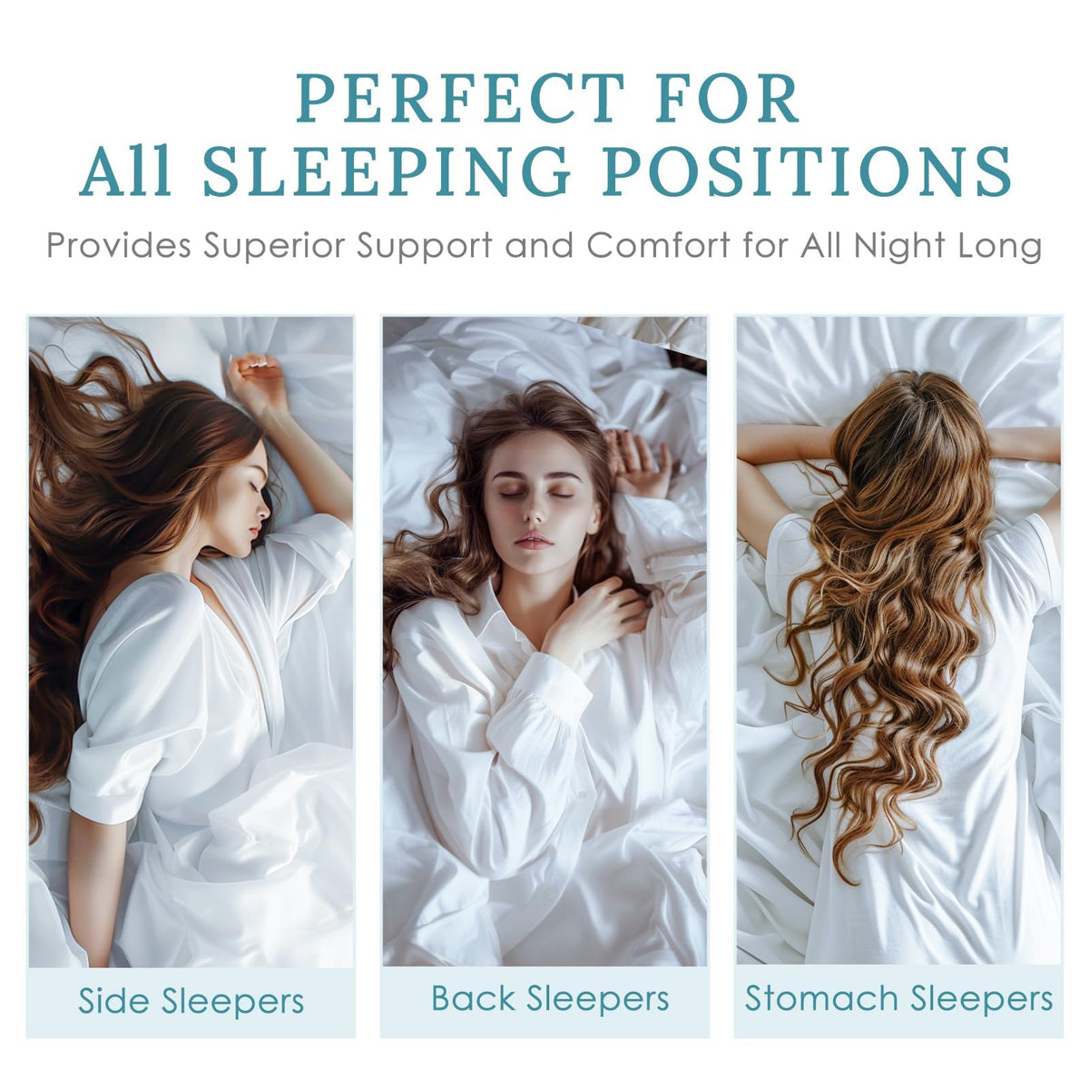 King Size Set of 2 Down Alternative Pillows K4674