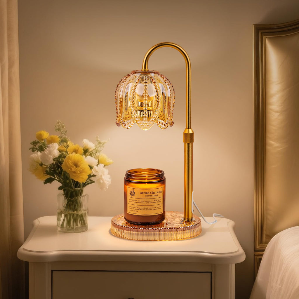 Candle Warmer Lamp with Timer & Dimmable Light U412073