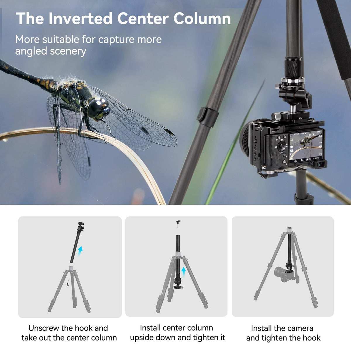 Carbon Fiber Camera Ball Head Tripod J30454