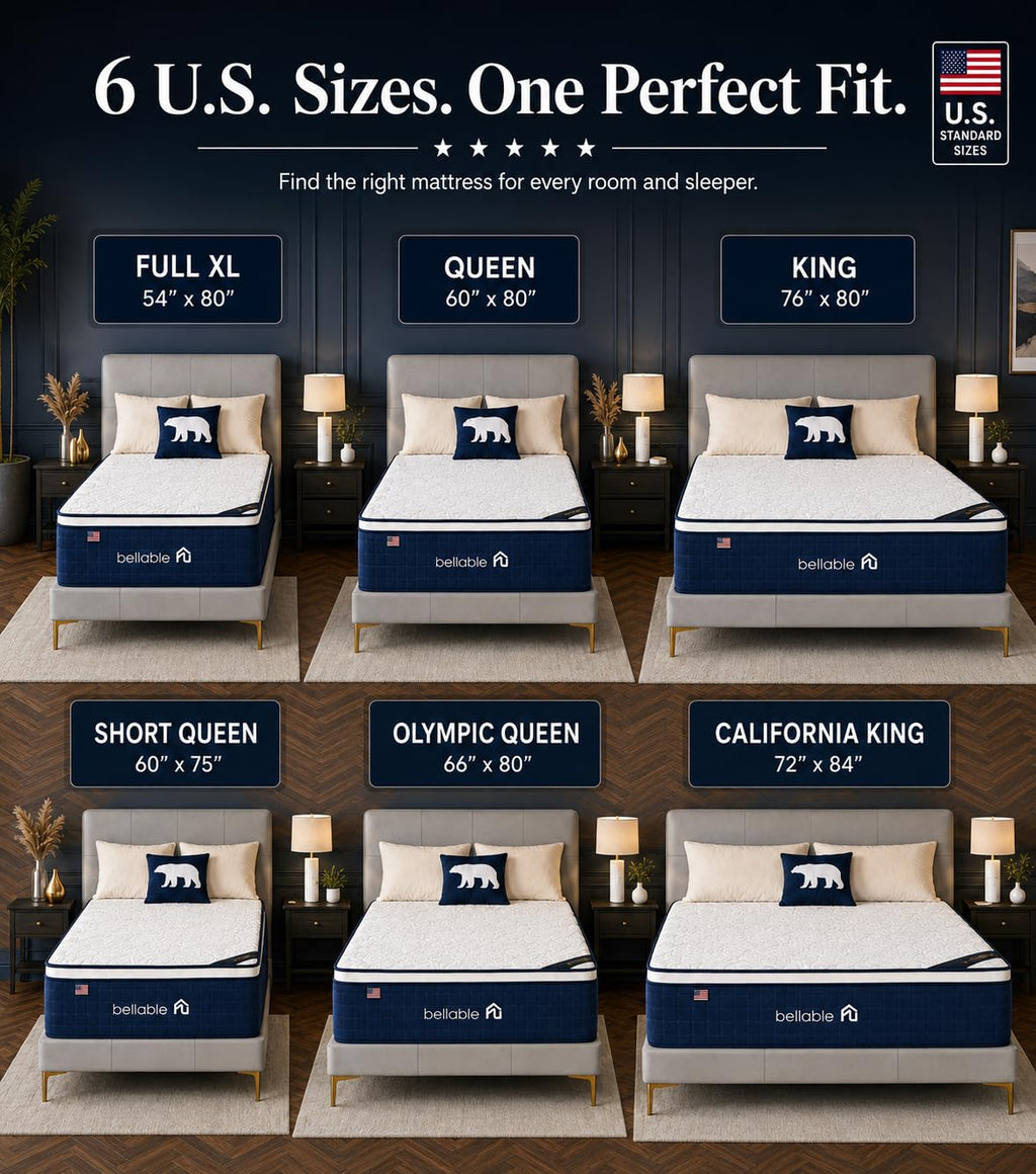 Full XL 14 Inch Cooling Gel Memory Foam Pocket Spring Mattress Z48176