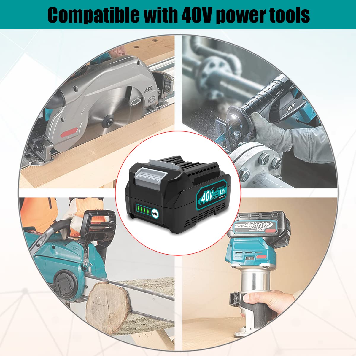 40V 4.0Ah Battery H2813