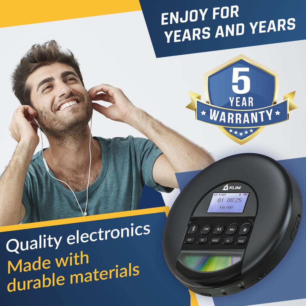 Portable CD Player with Headphones P39532