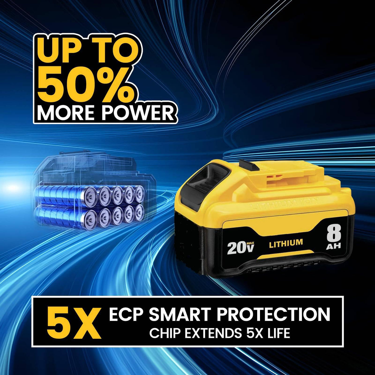 8000mAh Battery Replacement Y998170