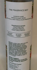 Peach Blossom & Nectar Fine Fragrance Mist 8 Ounces O3597