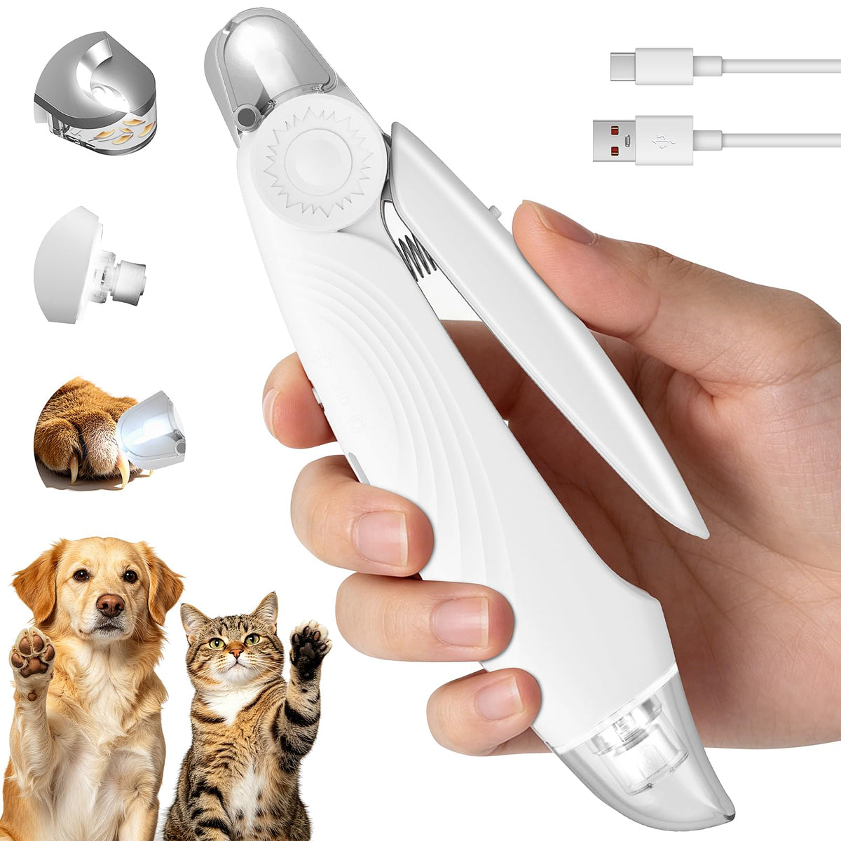 2-in-1 Dog & Cat Nail Clippers and Grinder T25798