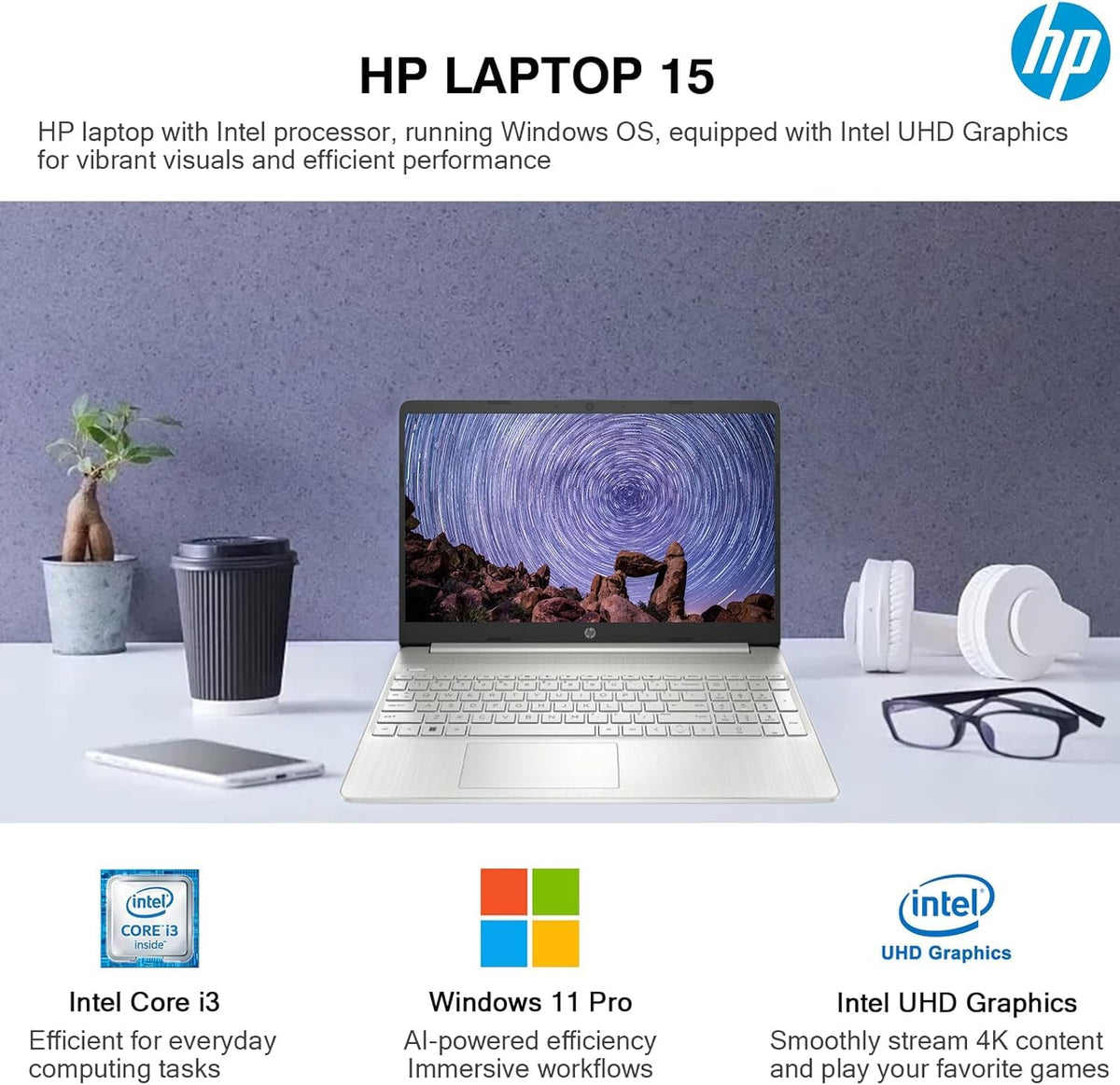 15.6" HD Touchscreen 6-Core i3 16GB RAM 1TB Storage Laptop K464