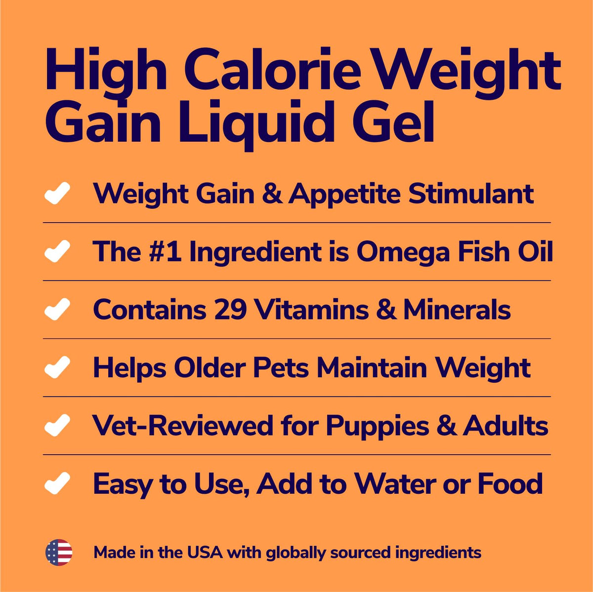 High-Calorie Weight Gainer Gel for Dogs & Cats K584824