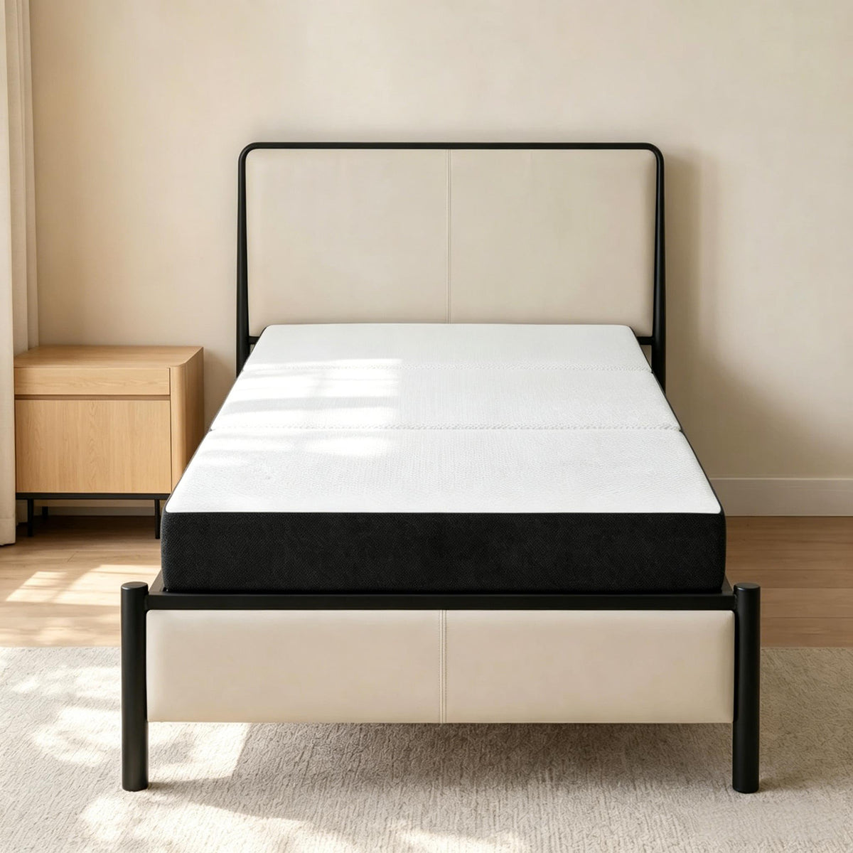 6 Inch Trifold Memory Foam Mattress, Twin V84921